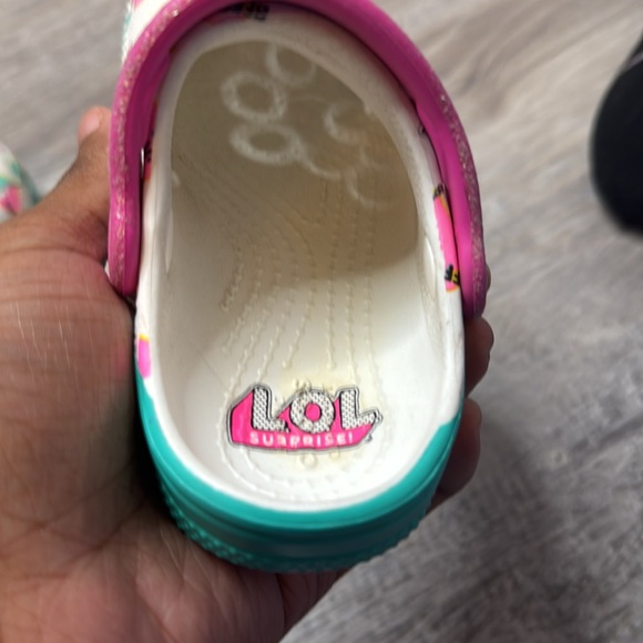 LOL surprise toddler girl crocs size 7c - Picture 7 of 7